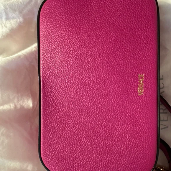 Versace Fuchsia and light pink crossbody - Picture 9 of 11